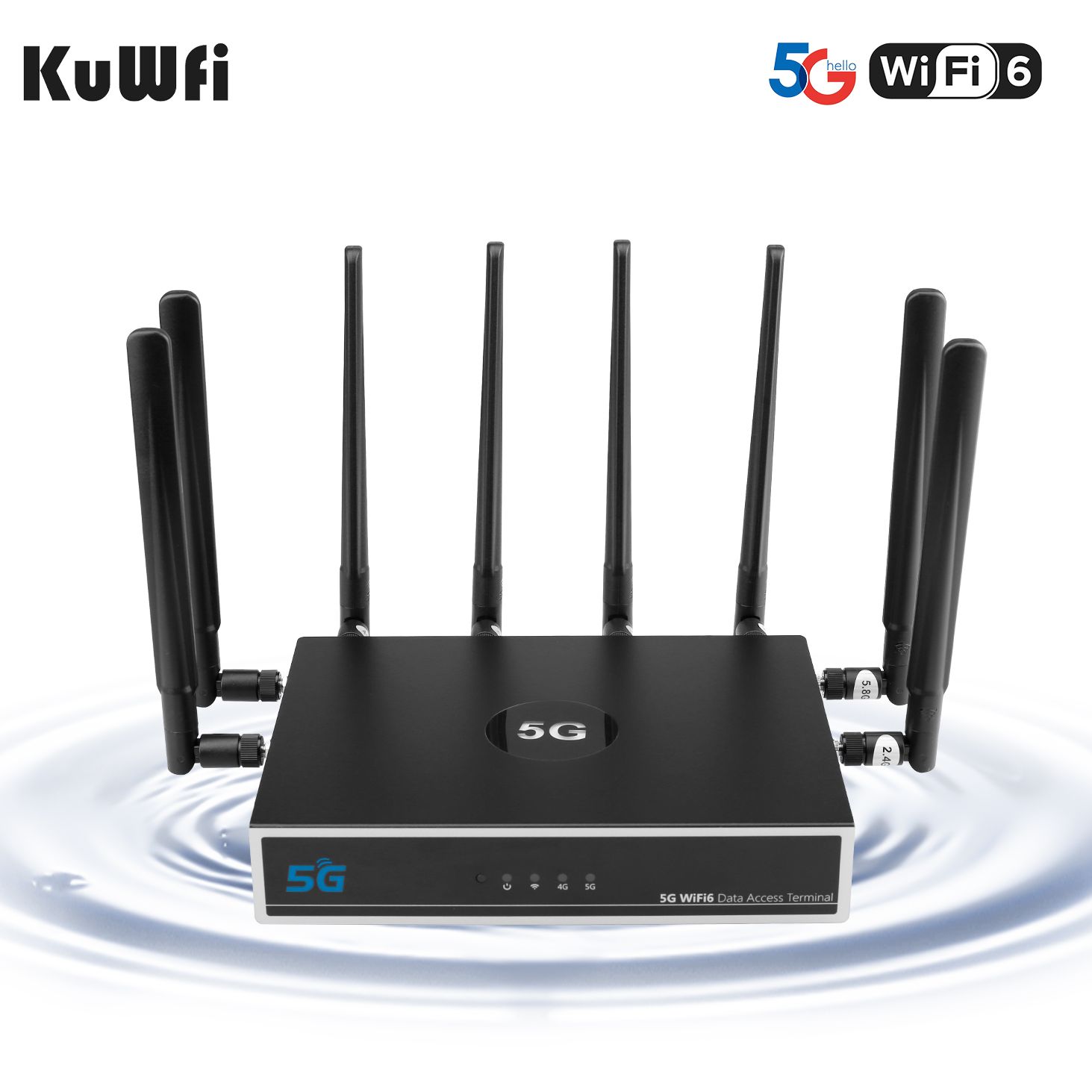 KuWFi 5G WiFi  1800Mbps 4G CAT16   ..